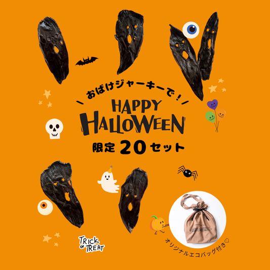 ハロウィン限定👻おばけジャーキー＆トートセット